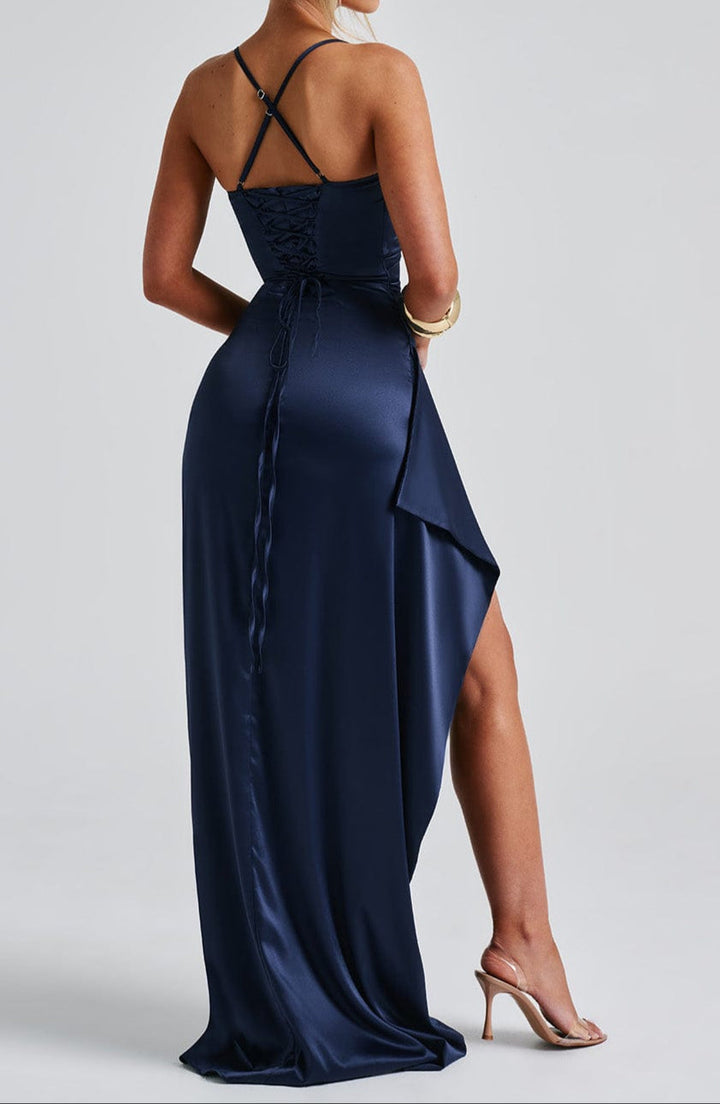 Callie High Slit Midi Dress