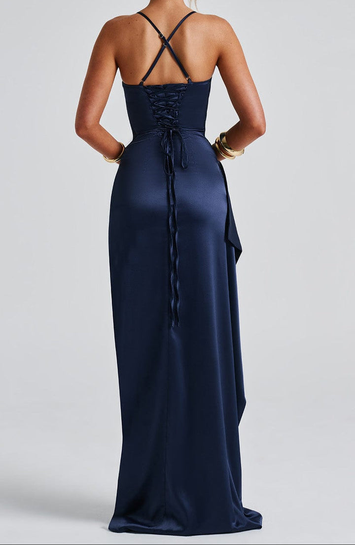Callie High Slit Midi Dress