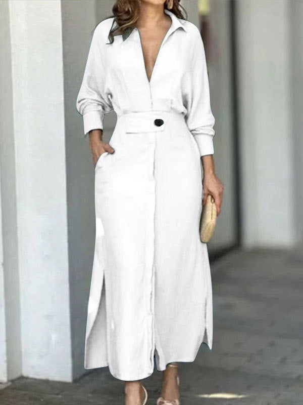 Clara Shirt Midi Dress