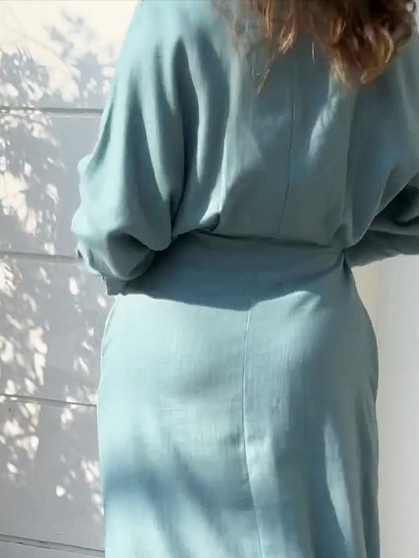Clara Shirt Midi Dress