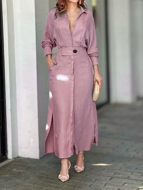 Clara Shirt Midi Dress