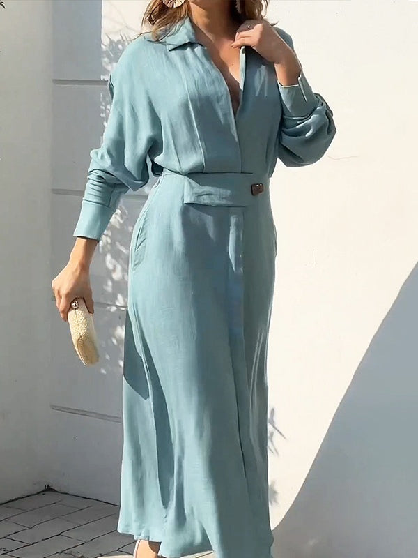 Clara Shirt Midi Dress