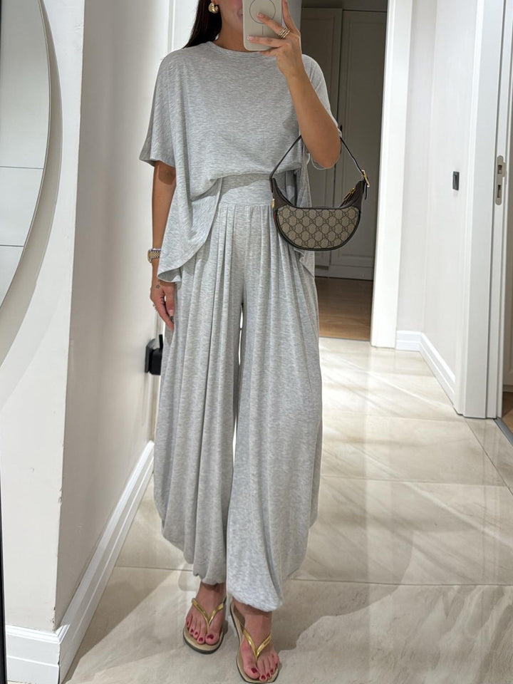 Beatrix | Relaxed Wide-Leg Two-Piece Co-ord Set