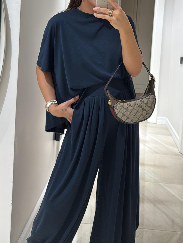 Beatrix | Relaxed Wide-Leg Two-Piece Co-ord Set