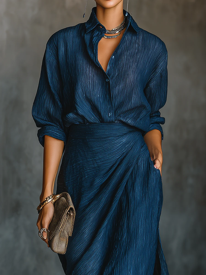 Marianne | Shirt and Skirt Set