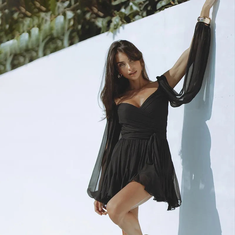 Celeste Flowy Mini Dress
