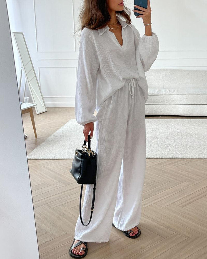 Maeve Autumn Wide Leg Pants