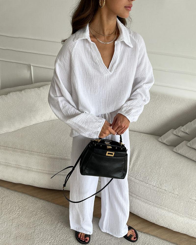 Maeve Autumn Wide Leg Pants