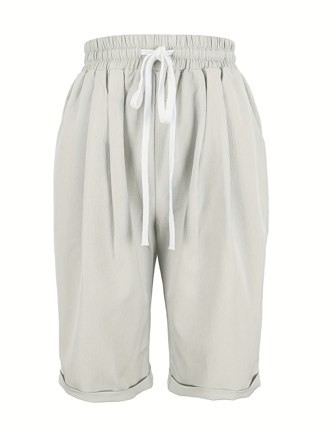 Anais | Relaxed Capri Pants with Drawstring Waist