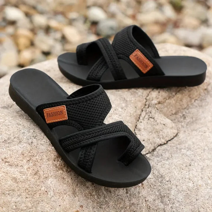 Bella Cross Strap Sandals