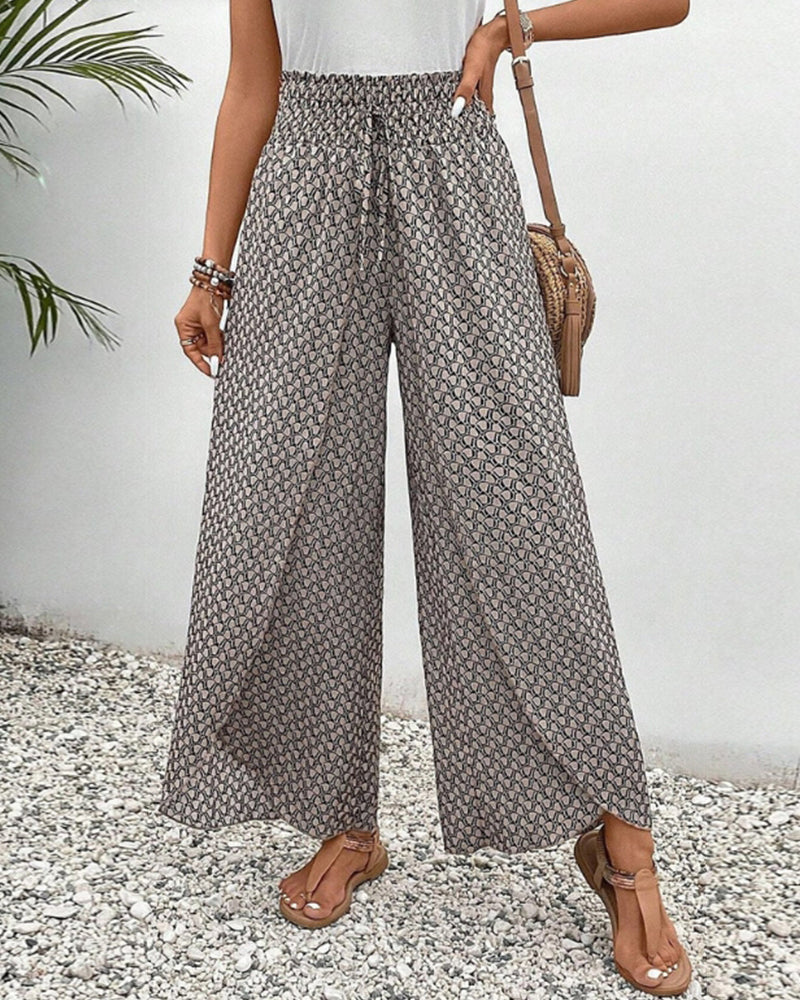 Madeleine | Relaxed Wide-Leg Linen Trousers