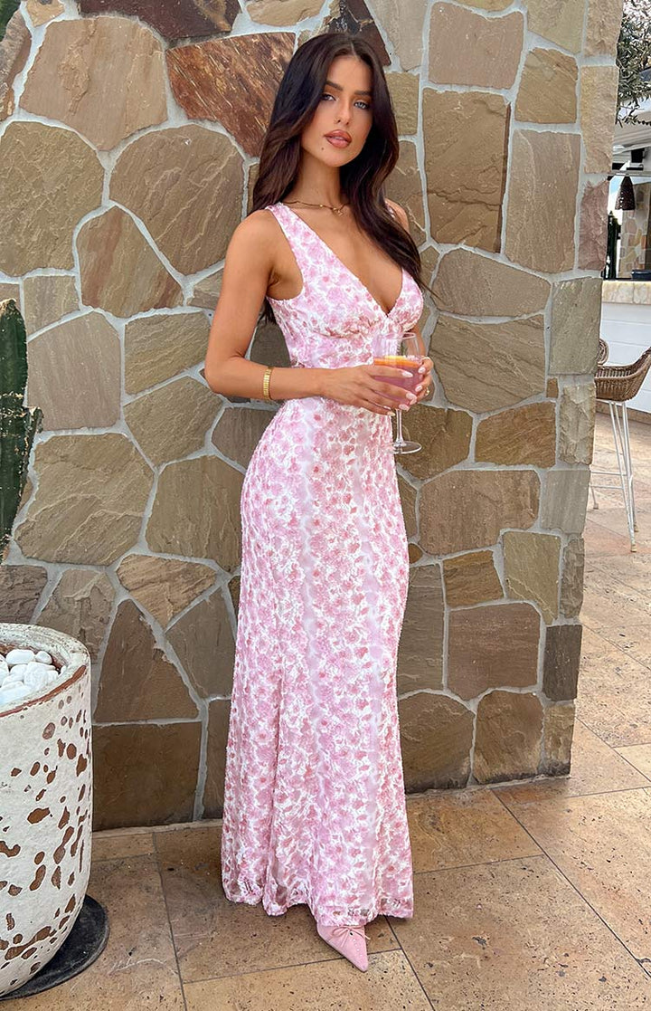 Abby Printed Maxi Dress