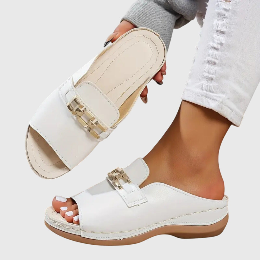 Delphine Orthopedic Slide Sandals