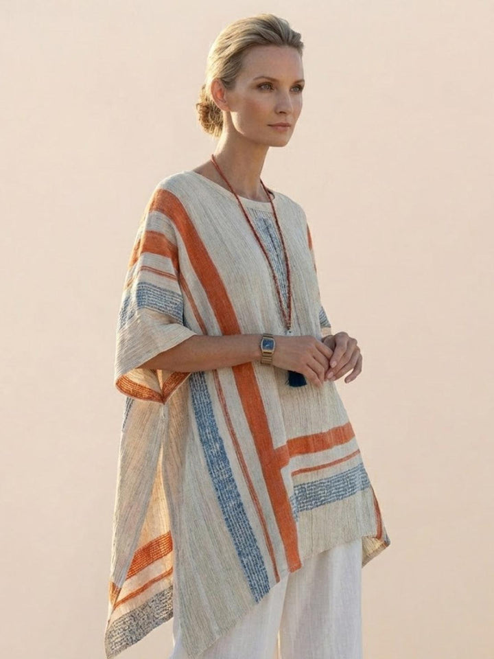 Genevieve | Linen Embroidered Wide-Leg Co-ord Set