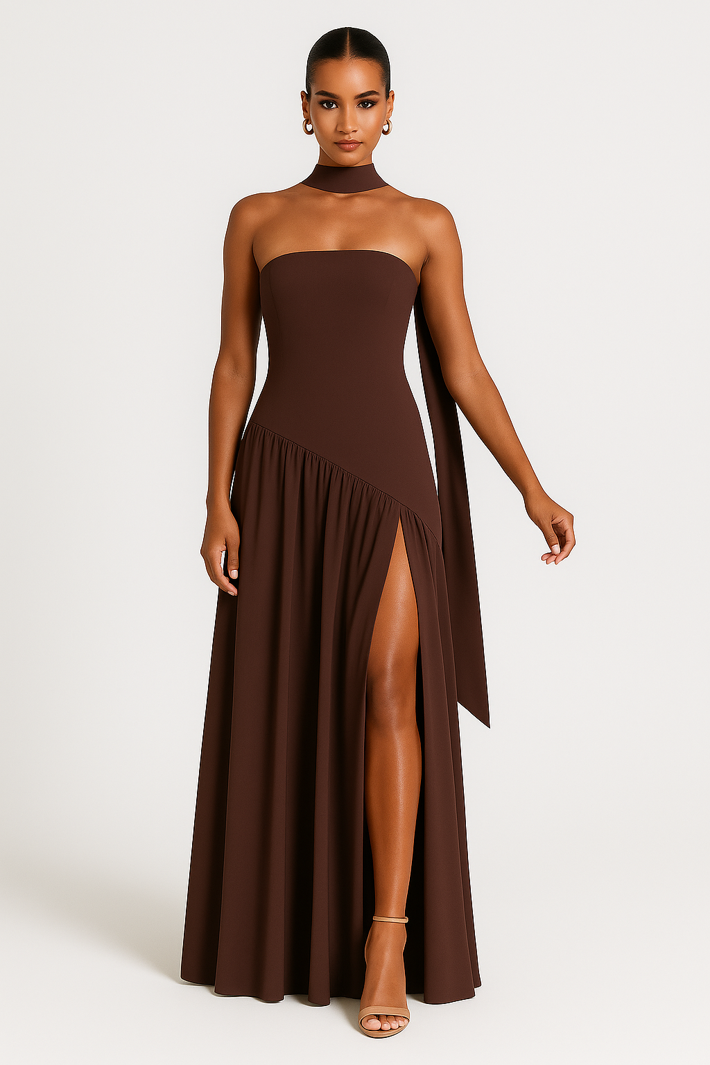 Pia Strapless Maxi Dress