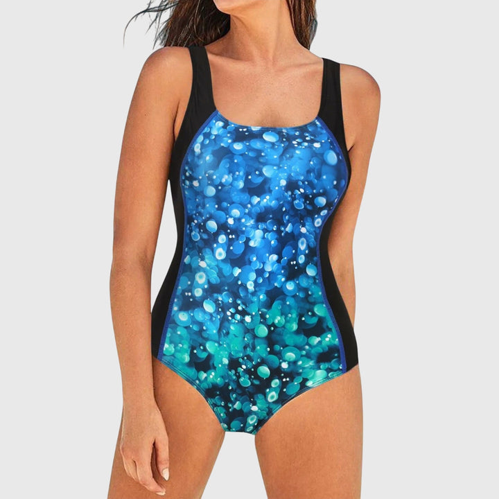 Delphine | Tummy-Control Shaping Ruched One-Piece Swimsuit