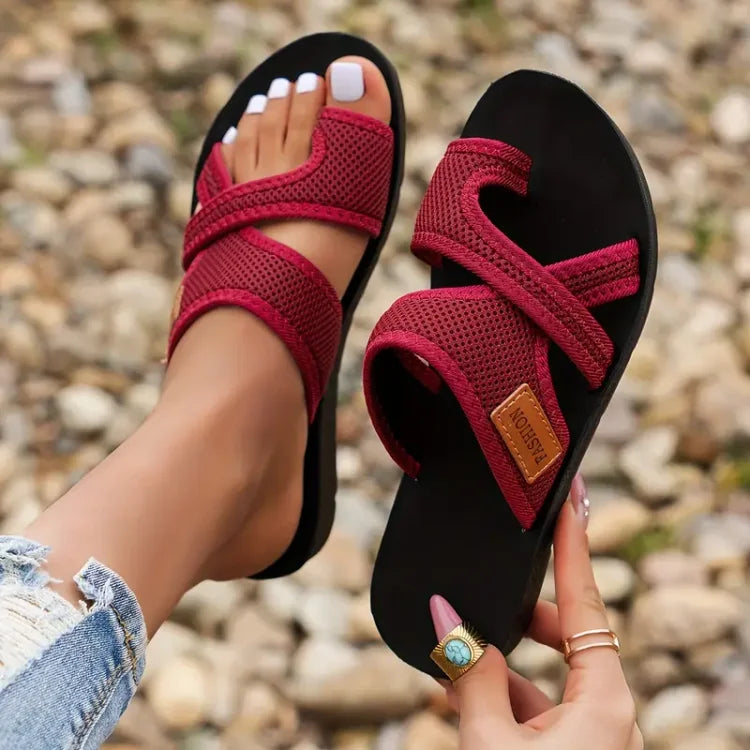 Bella Cross Strap Sandals