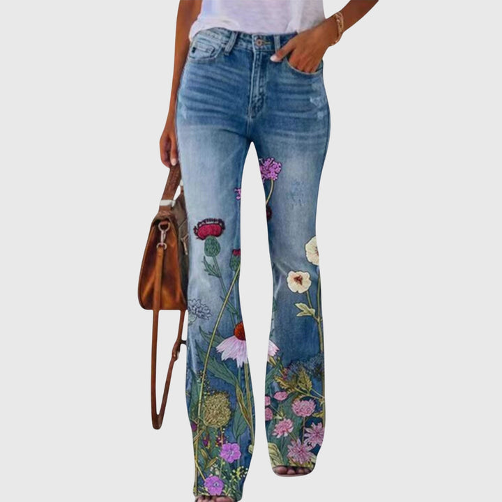 Lydia Floral Jeans