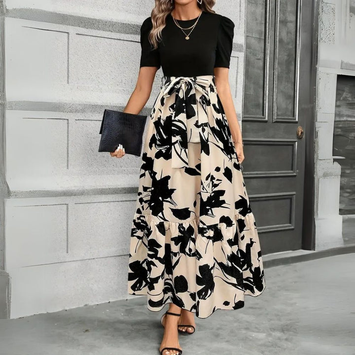 Anouk | Floral Ruffle Maxi Dress