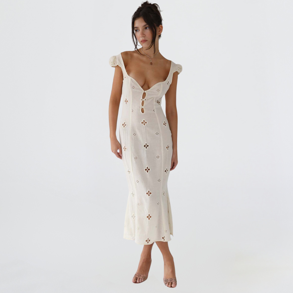 Camille Wrap Midi Dress