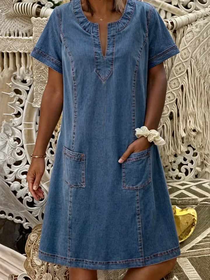 Thalia Pocket Midi Dress