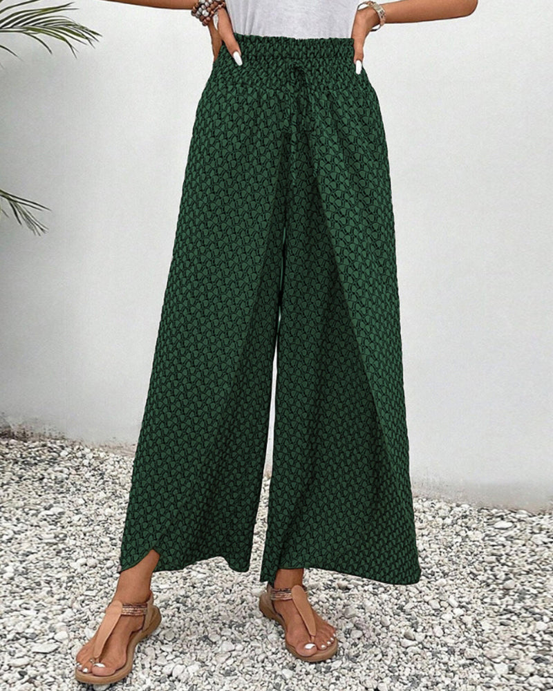 Madeleine | Relaxed Wide-Leg Linen Trousers