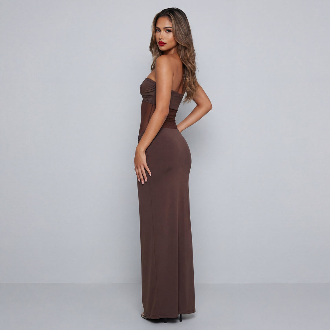Amaya Sheer Maxi Dress