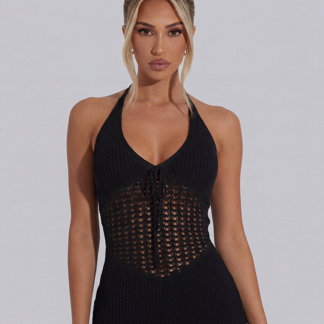Nora Backless Beach Dress