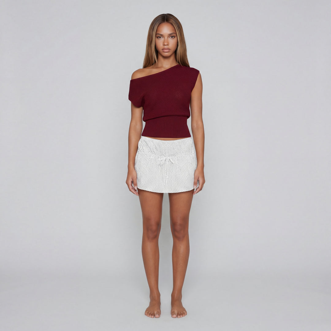 Hazel Cinched Knit Top