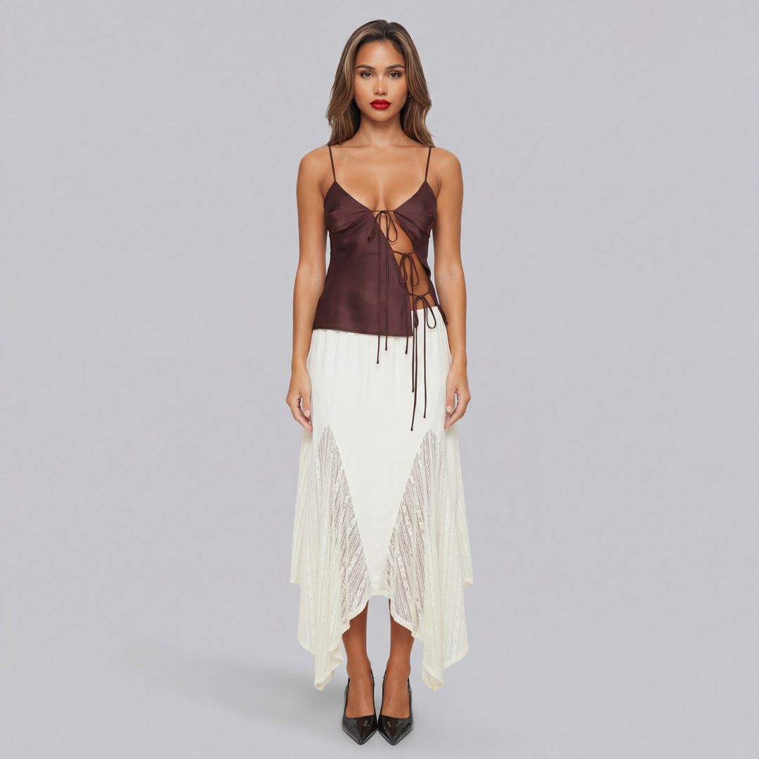 Ivy Satin Cami Top