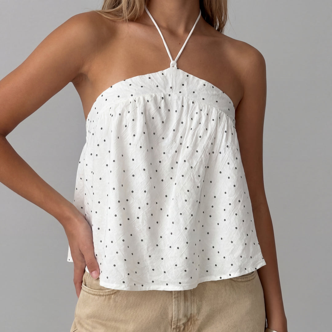 Cora Polka Dot Blouse