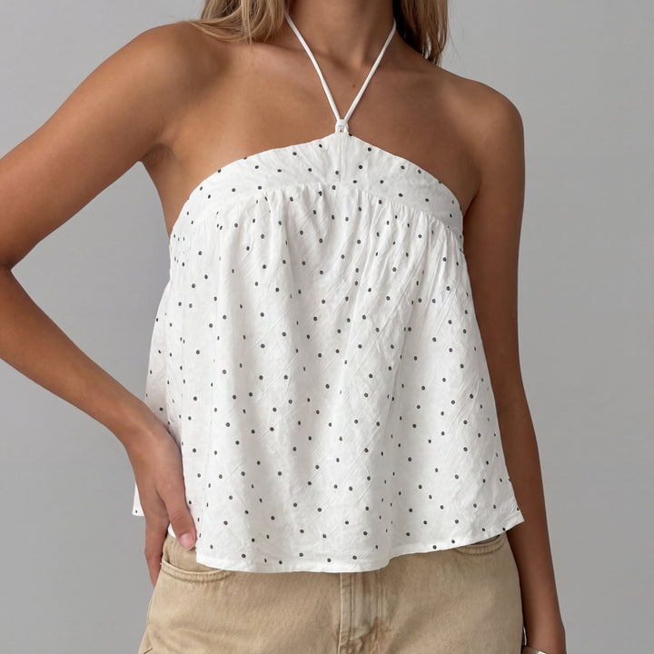 Cora Polka Dot Blouse
