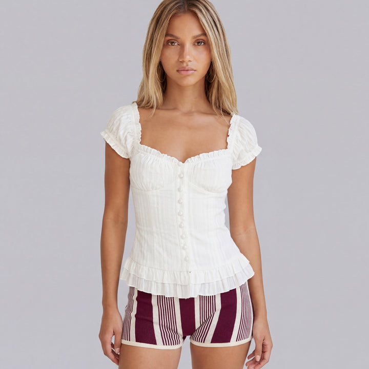 Rosalie Frill Blouse