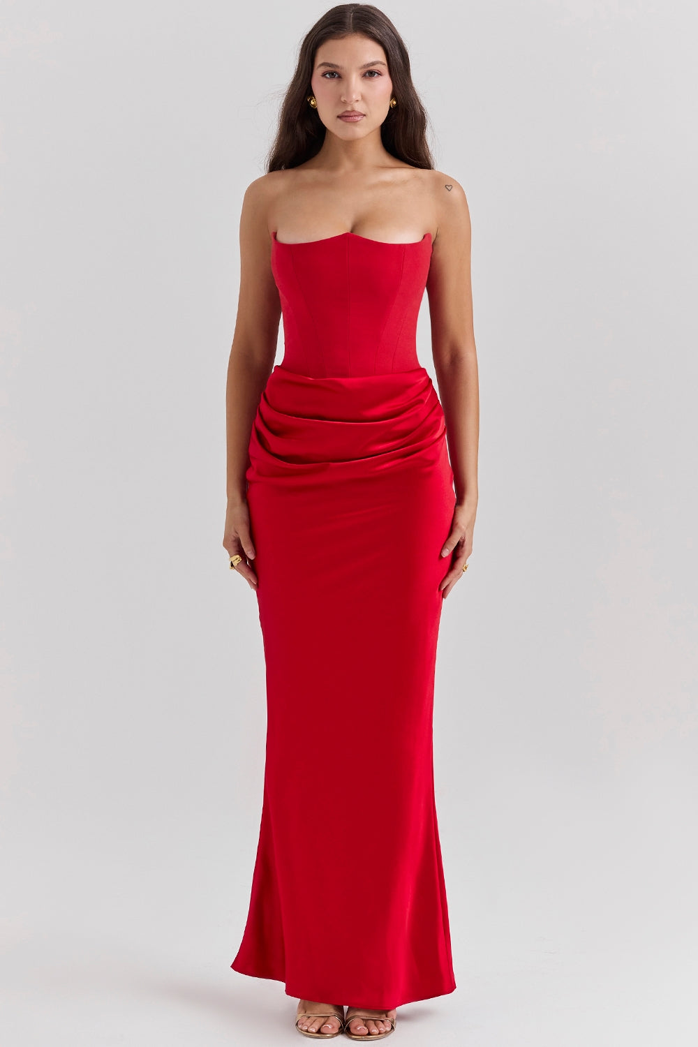 Eden Strapless Maxi Dress
