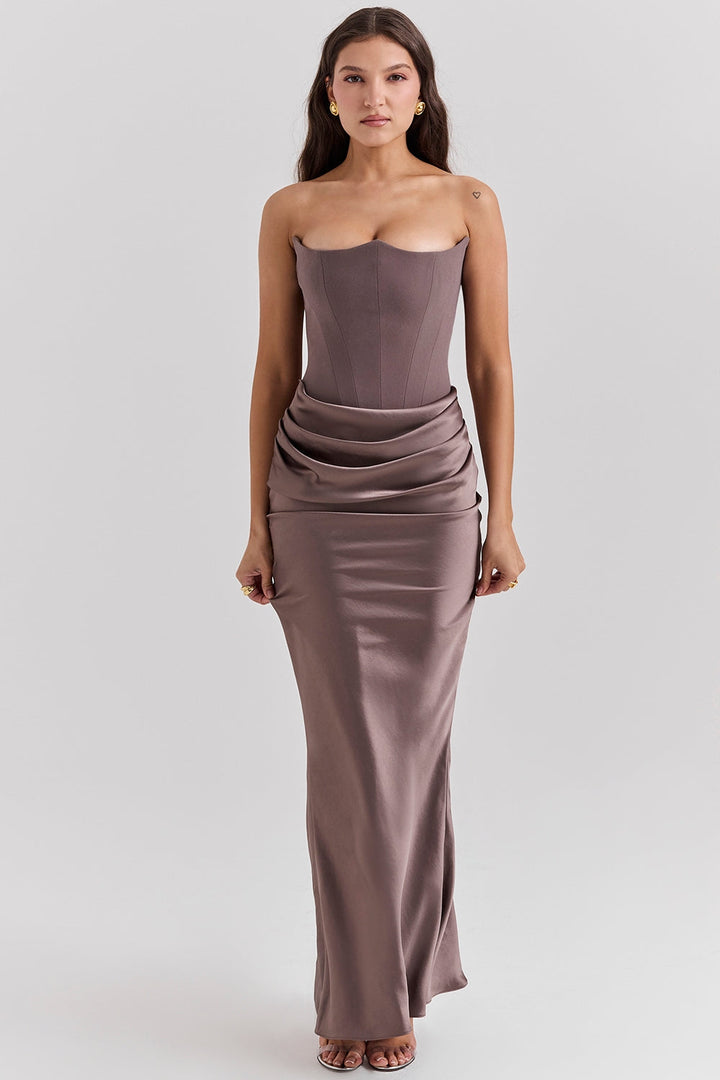 Eden Strapless Maxi Dress