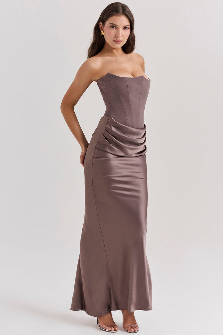 Eden Strapless Maxi Dress