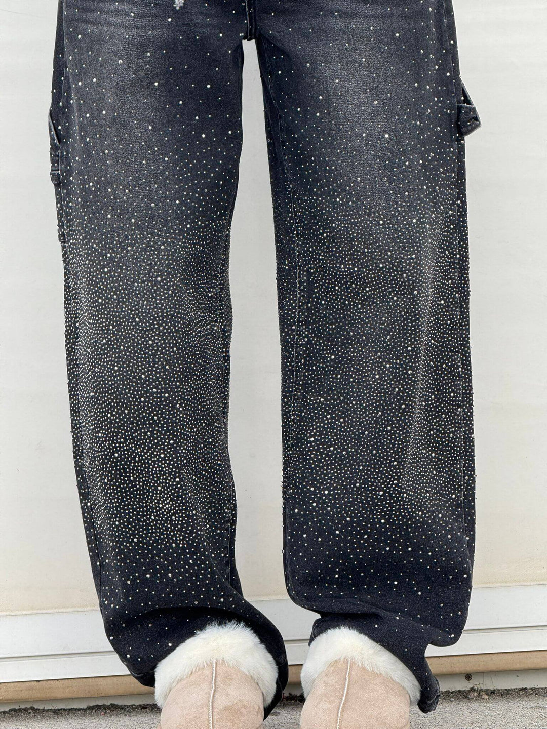 Juliette | High-Waist Utility Baggy Wide-Leg Jeans