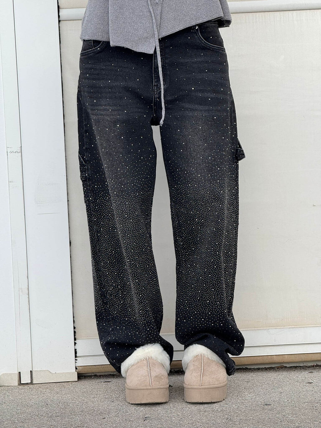 Juliette | High-Waist Utility Baggy Wide-Leg Jeans