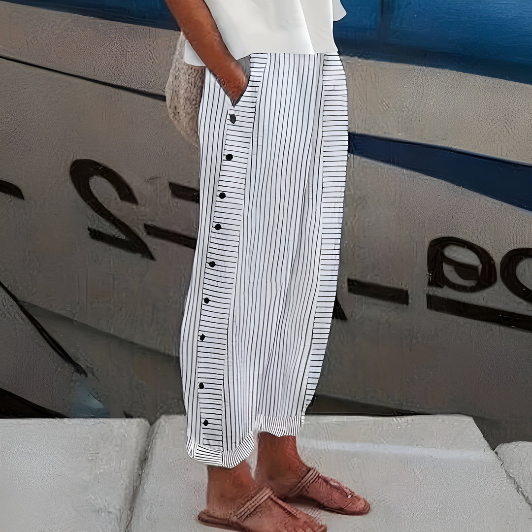 Noelle | Straight-Leg Pocket Trousers