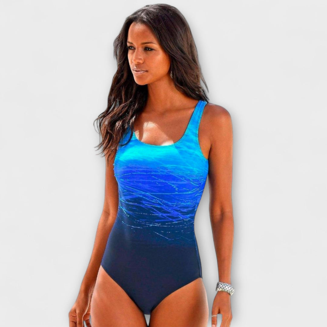 Simone | Tummy-Control Active Athletic One-Piece Swimsuit