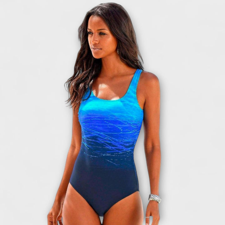 Simone | Tummy-Control Active Athletic One-Piece Swimsuit
