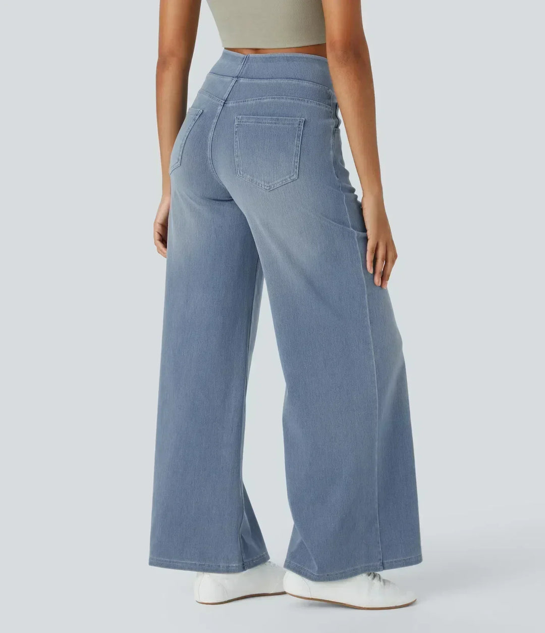 Georgina | High-Waist Flare Wide-Leg Jeans