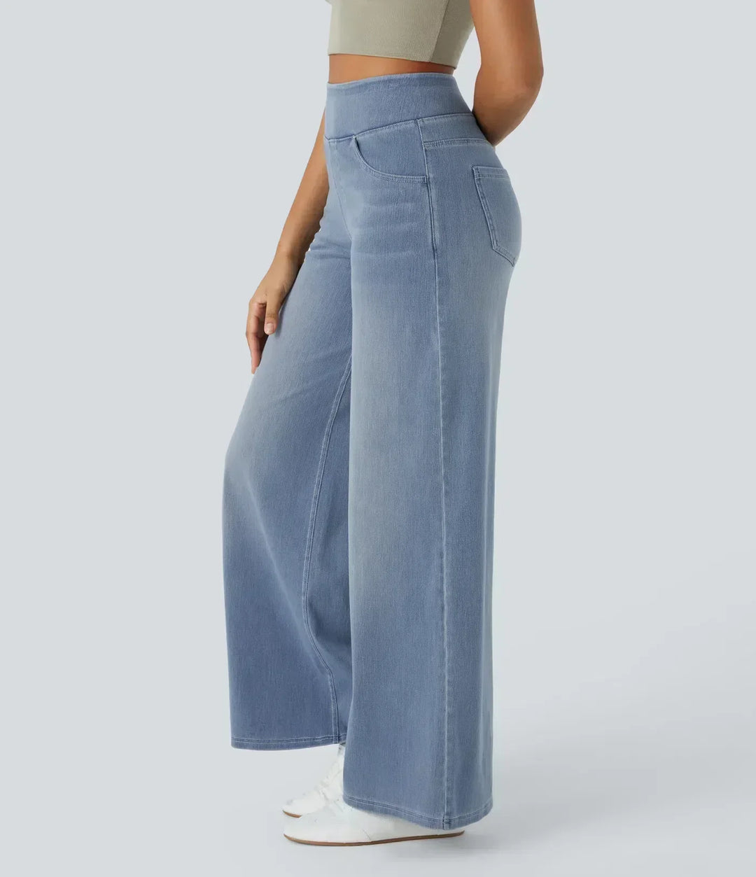 Georgina | High-Waist Flare Wide-Leg Jeans
