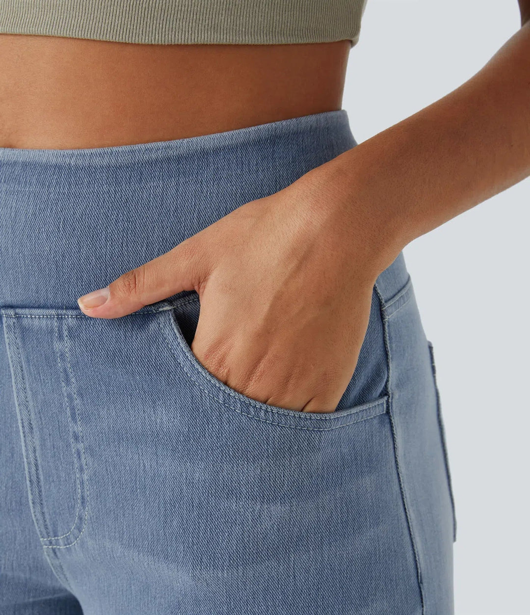 Georgina | High-Waist Flare Wide-Leg Jeans