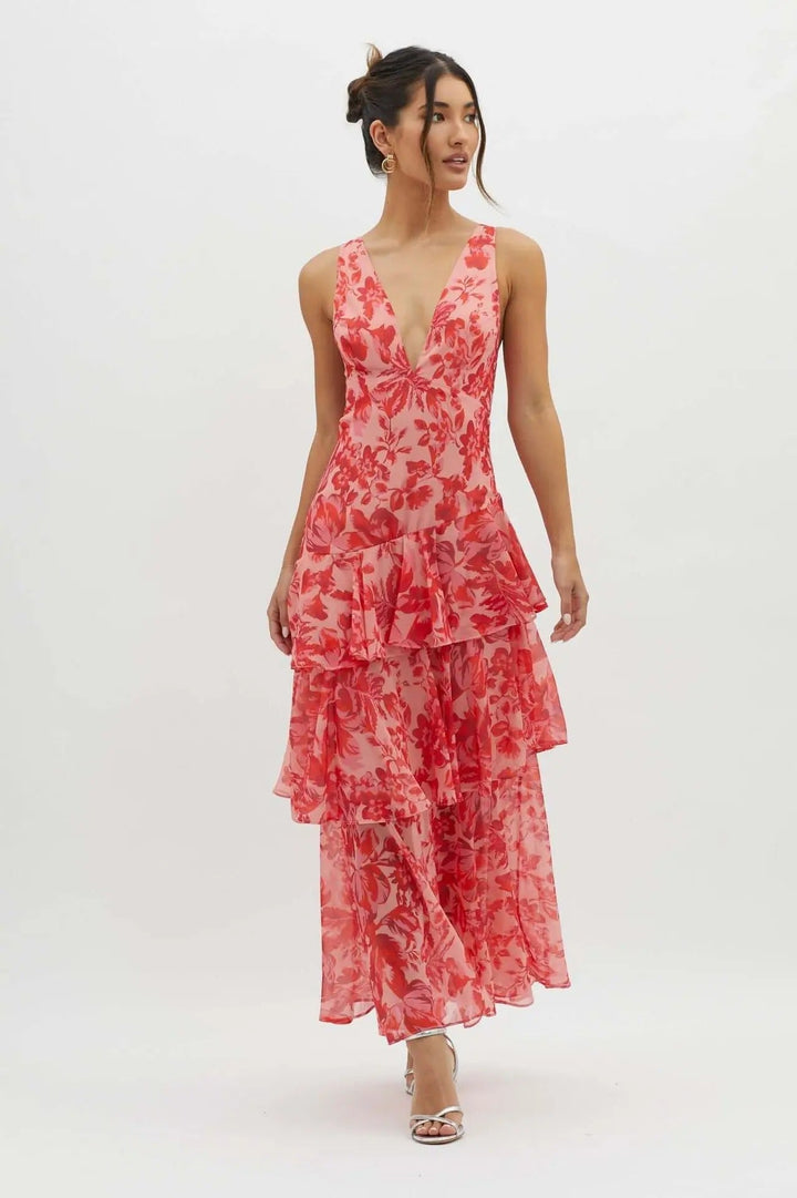 Yuki Tiered Maxi Dress