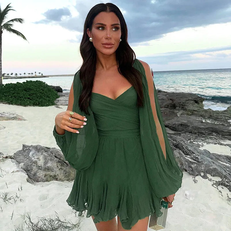 Celeste Flowy Mini Dress