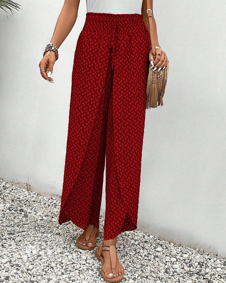 Madeleine | Relaxed Wide-Leg Linen Trousers