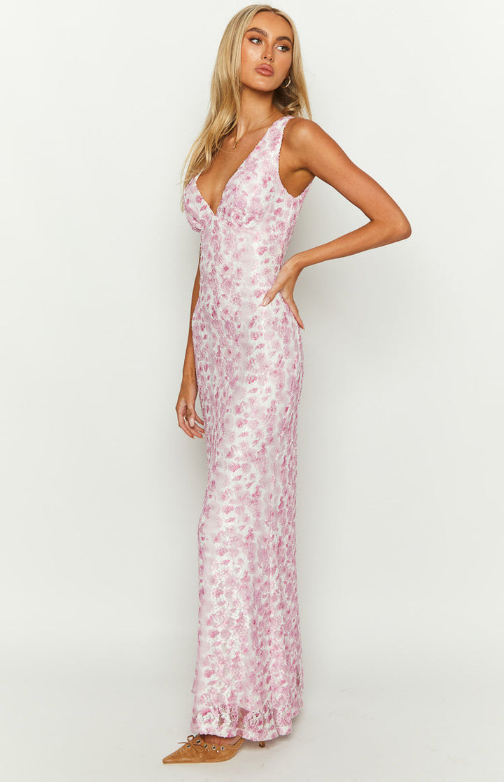 Abby Printed Maxi Dress