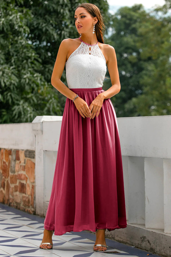 Jada Halter Maxi Dress