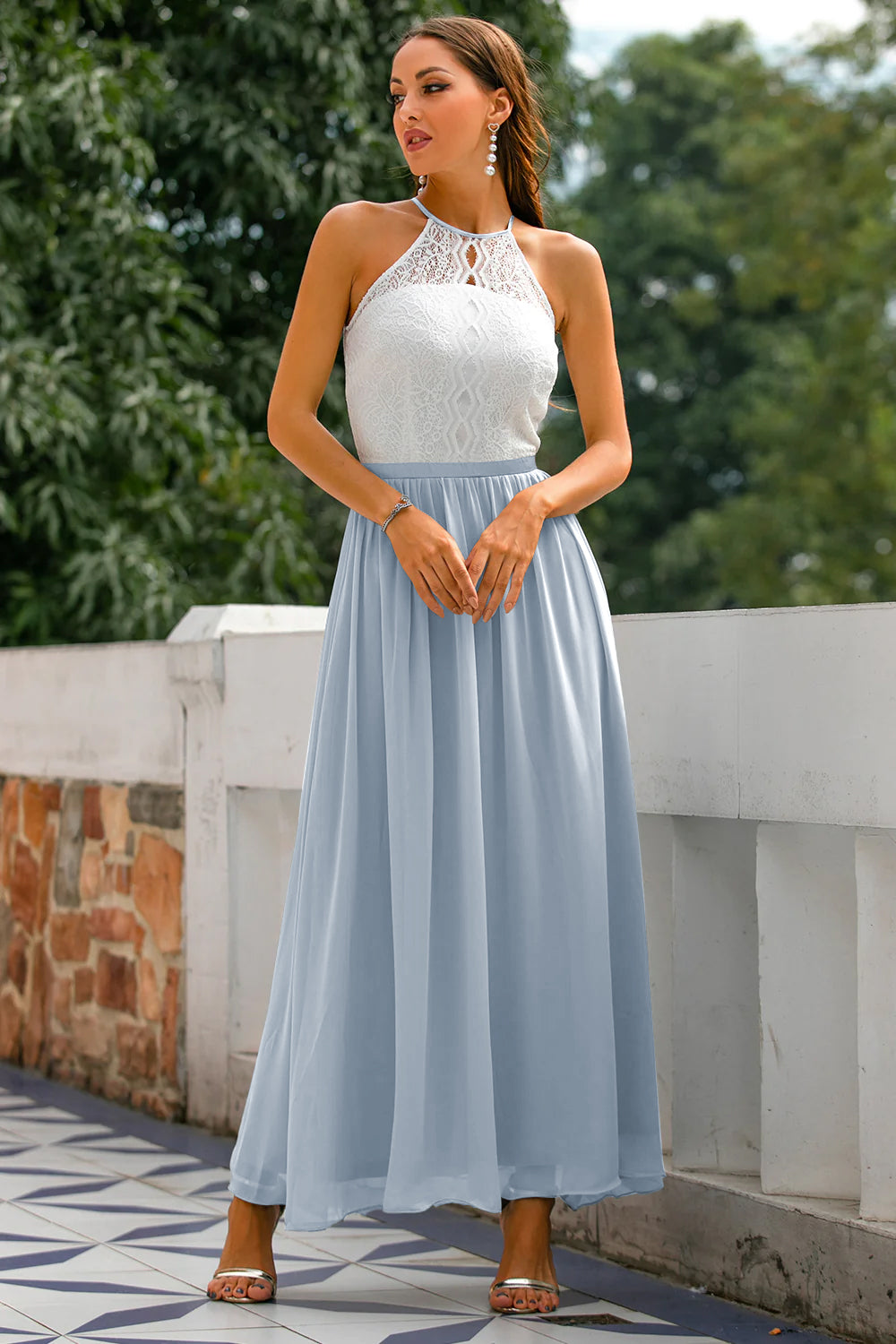 Jada Halter Maxi Dress